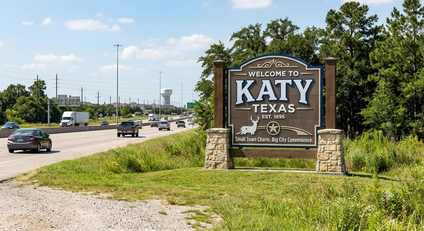 Katy, Texas business district